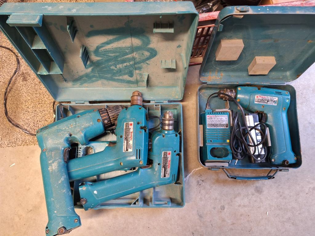 OUDE MAKITA 9,6V EN SET 7,2 V, Ophalen of Verzenden