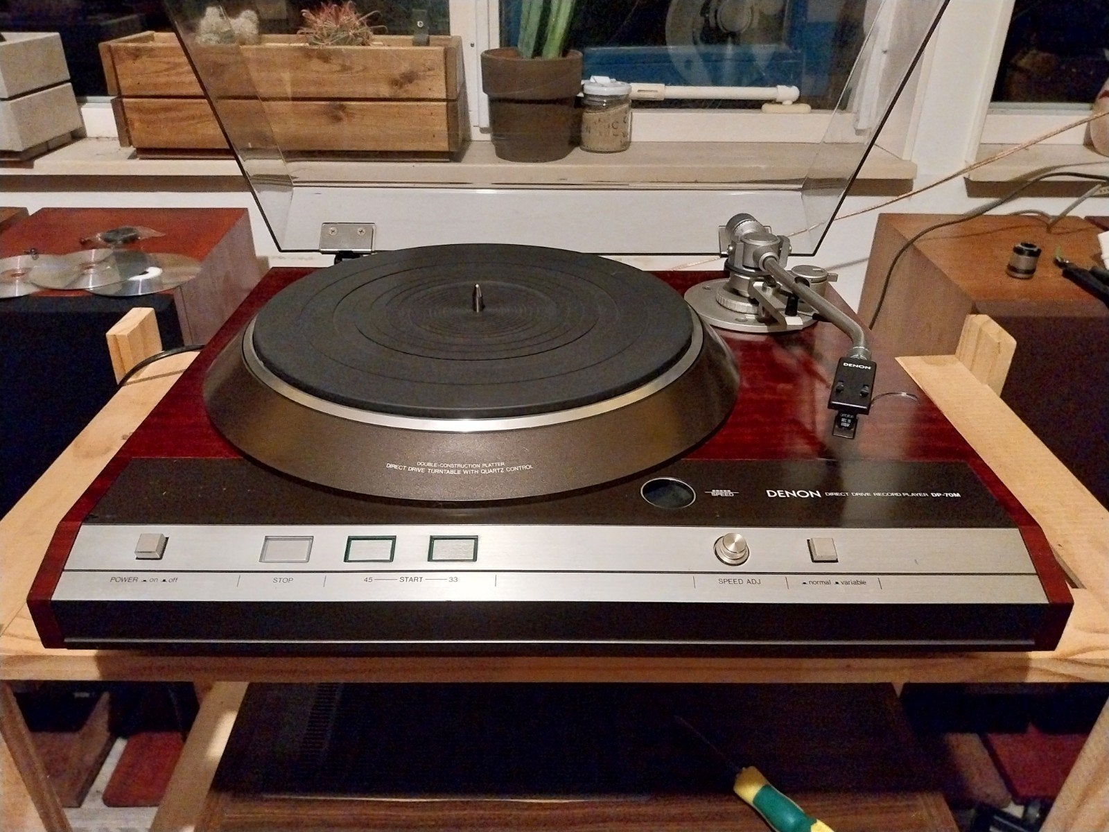 DENON DP-70M, Ophalen of Verzenden, Zo goed als nieuw, Overige merken