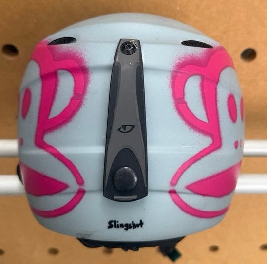 Giro Slingshot skihelm XS/S - Lichtblauw/Roze, Sport en Fitness, Overige typen, Zo goed als nieuw, Skiën, Minder dan 100 cm