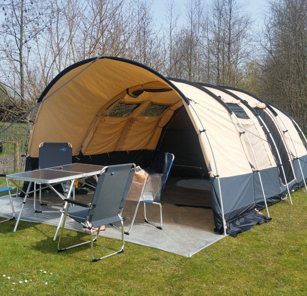 Safarica livingstone TC 5 personen tent, Caravans en Kamperen, Tenten, Ophalen, Gebruikt, Tot en met 5