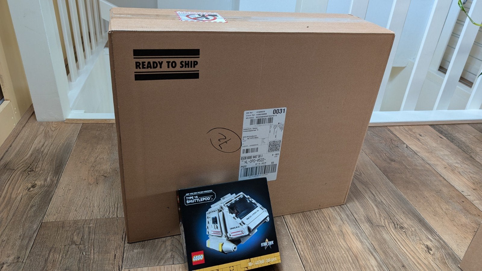 Lego Star Trek: Enterprise NCC-1701-D & Type 15 Shuttlepod, Ophalen of Verzenden