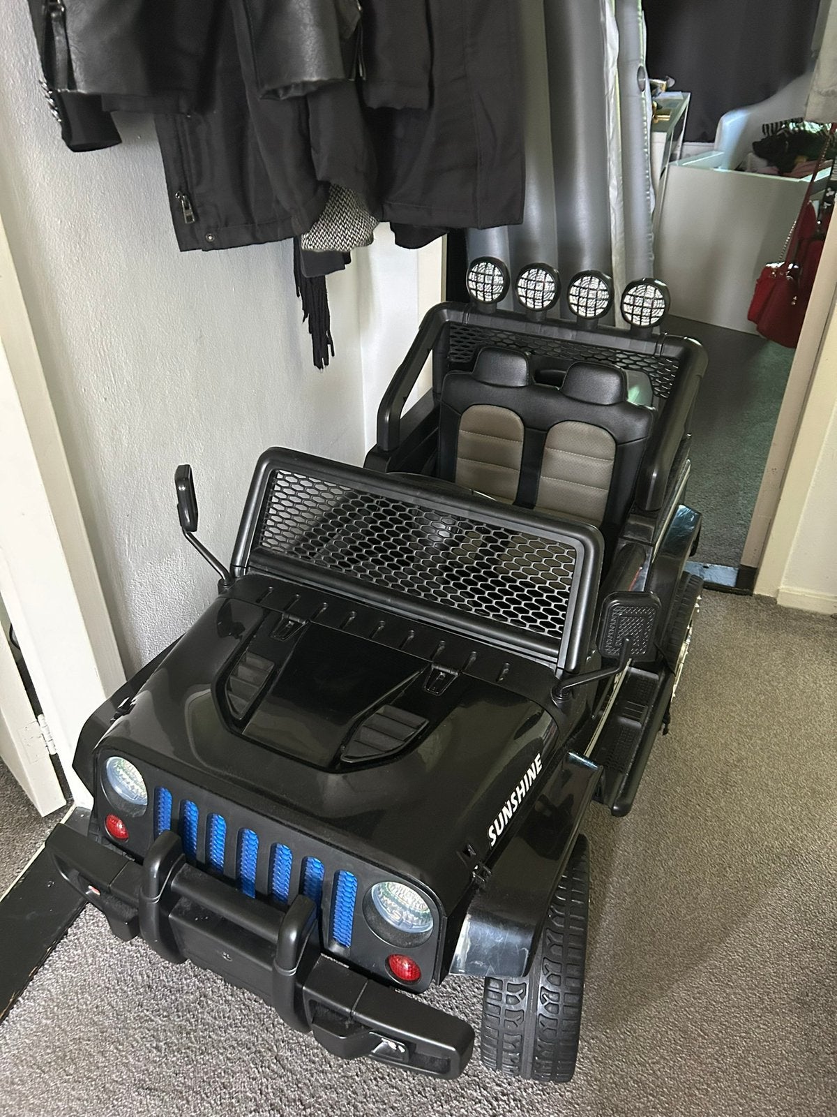 Kinder auto jeep, Gebruikt