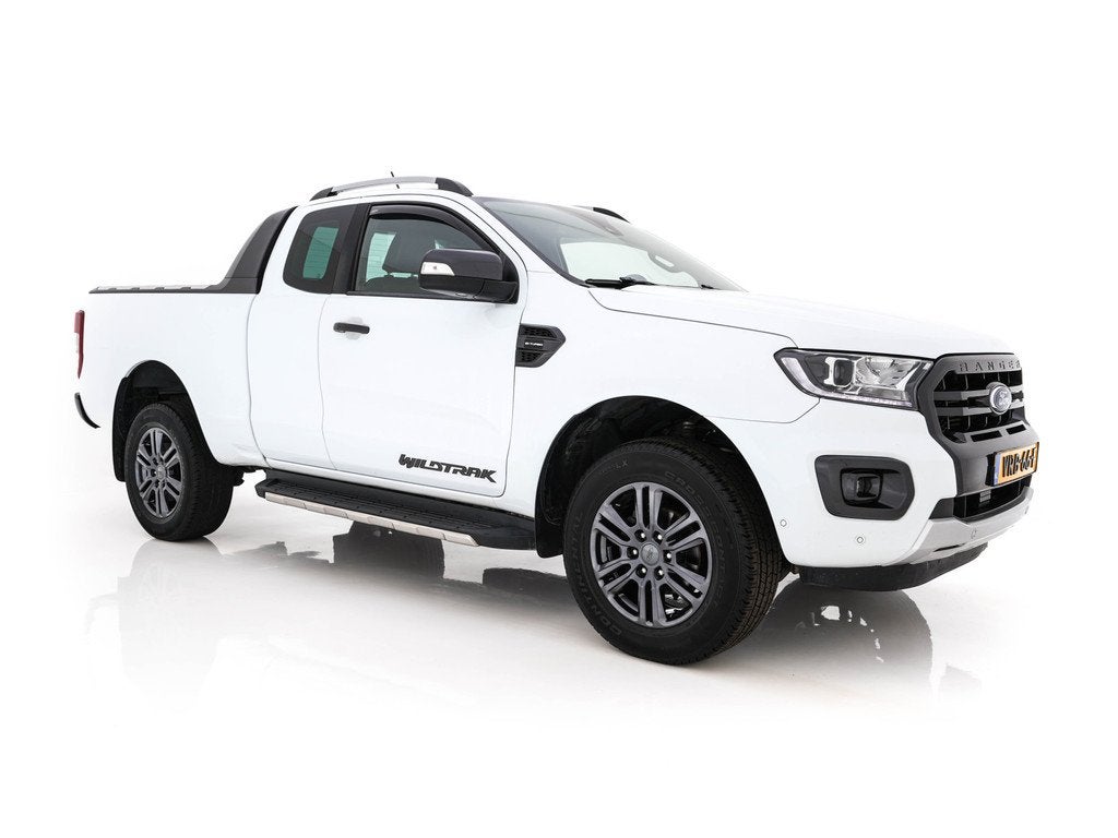 Ford Ranger 2.0 EcoBlue Wildtrak Supercab AWD Aut. *FULL-LED, Auto's, Ford, Automaat, Stof, Gebruikt, 4 cilinders