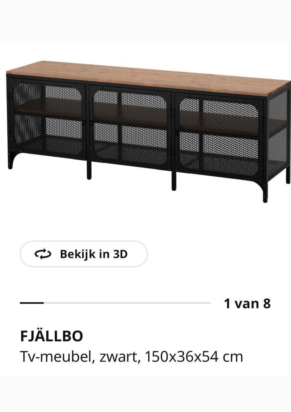 Dressoir fjällbo ikea, Ophalen, Zo goed als nieuw, 25 tot 50 cm, Minder dan 100 cm