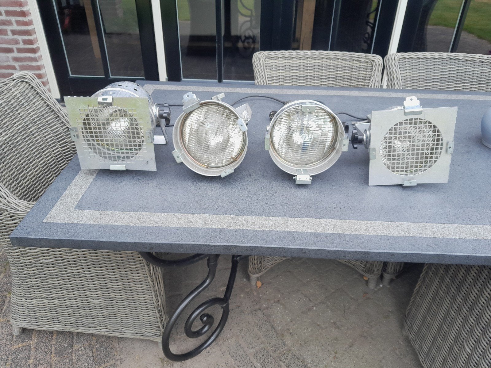 PAR 56 en PAR 64 lampen en losse nieuwe lampen, Ophalen, Gebruikt, Licht
