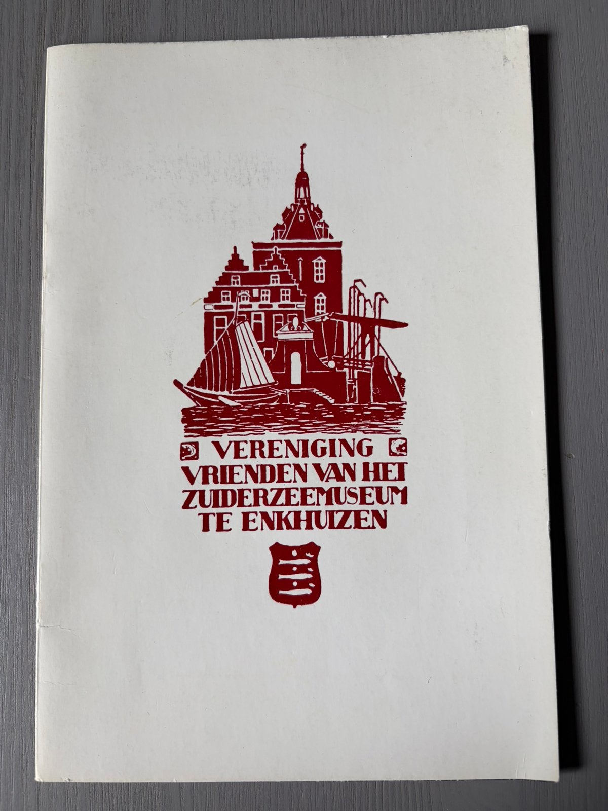 Gidsje Zuiderzee museum Enkhuizen, Boeken, Verzenden, Gelezen