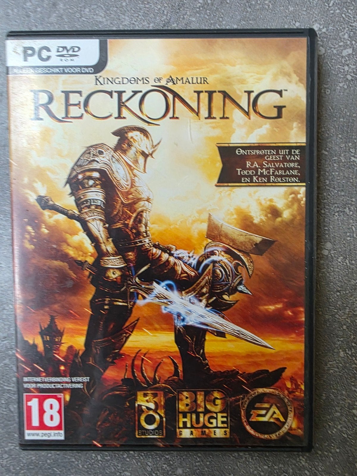 Pc game Kingdoms of Amalur: Reckoning

De legendes van de 'K, 1 speler, Ophalen of Verzenden, Zo goed als nieuw, Vanaf 3 jaar