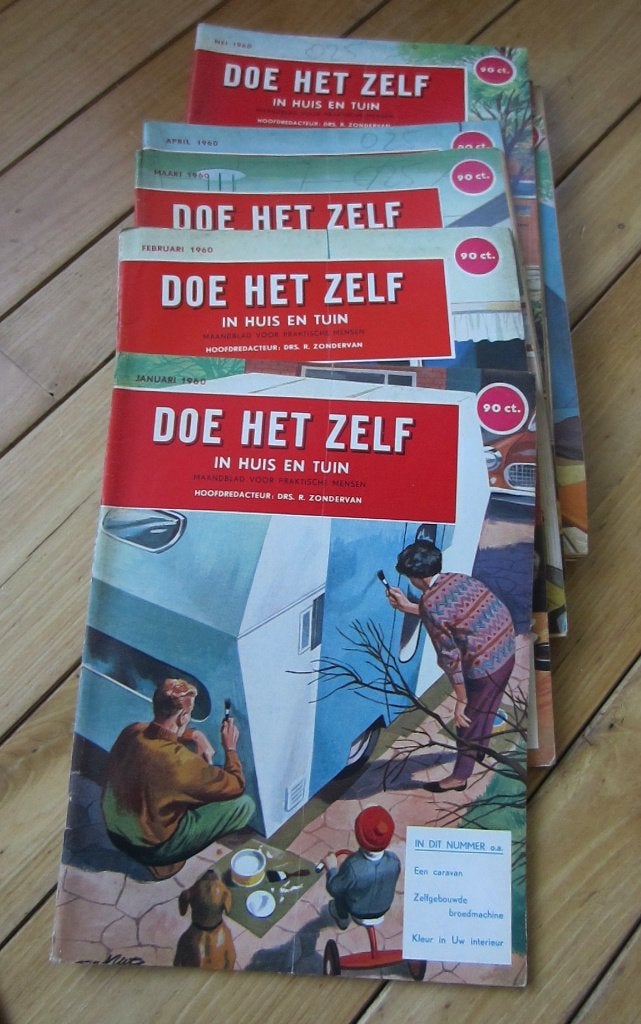doe het zelf - grote stapel /43 bladen met de mooiste techn, Ophalen of Verzenden, Zo goed als nieuw, Overige onderwerpen, Geschikt voor kinderen