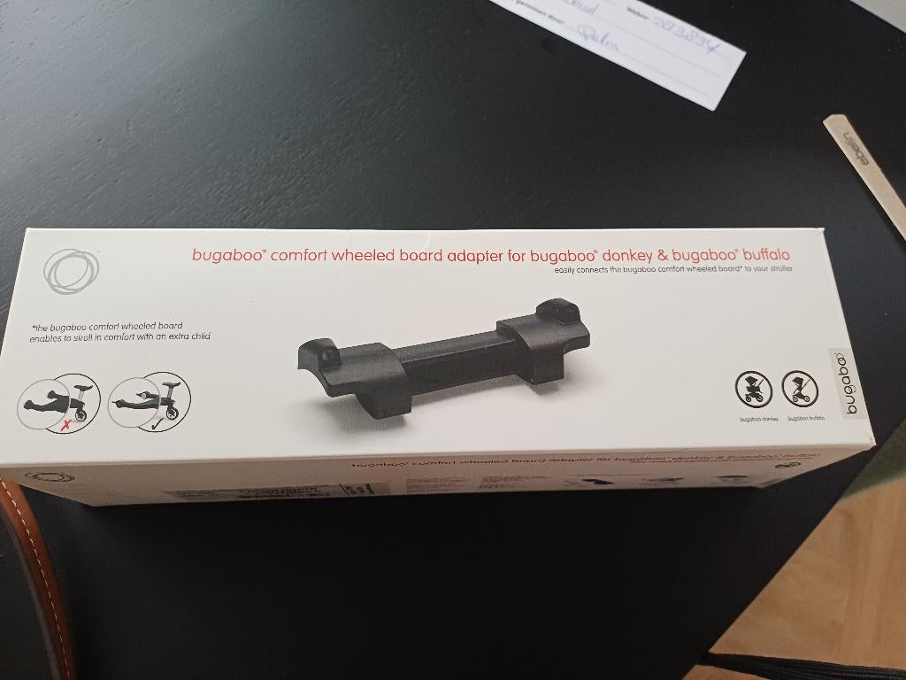 Bugaboo adapter voor meerijplankje, Ophalen of Verzenden, Nieuw, Kinderwagen, Bugaboo