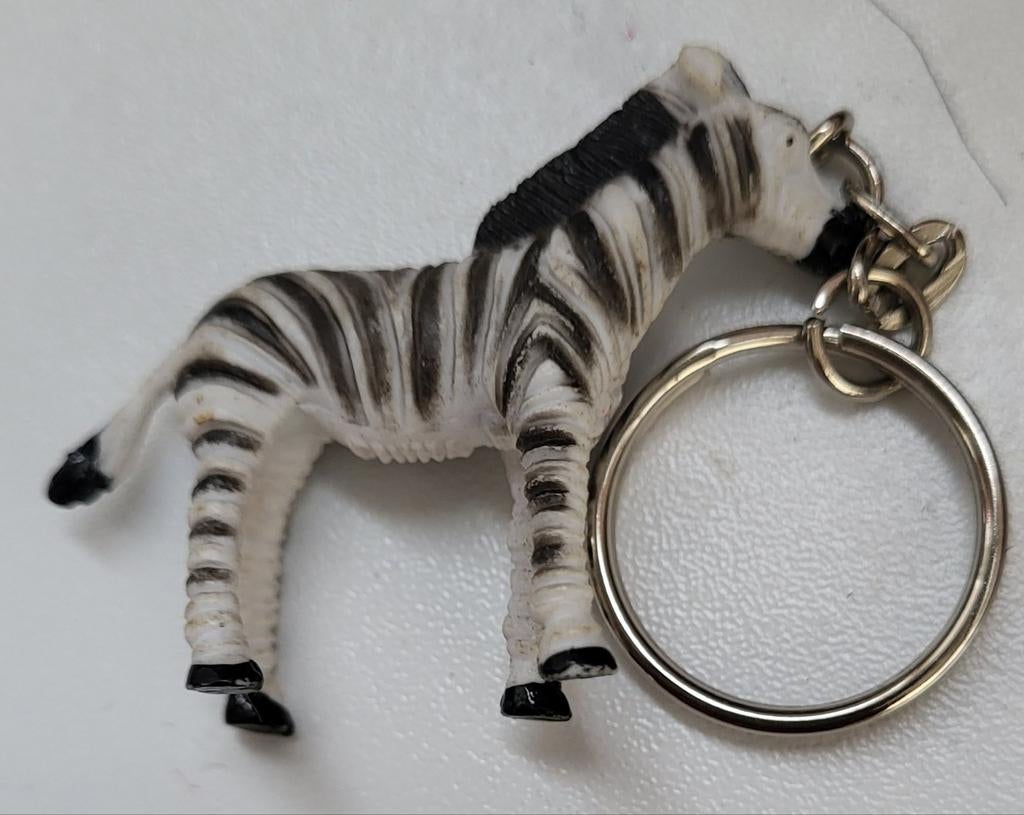 Leuke Zebra Sleutelhanger - Dierenthema, Ophalen of Verzenden, Gebruikt, Dier of Natuur