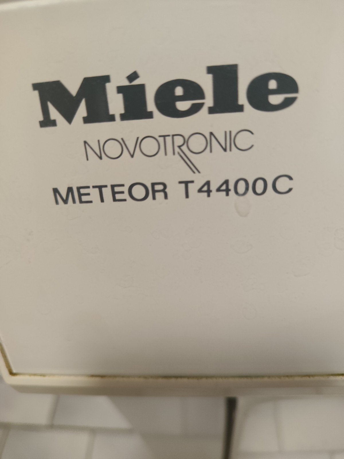Miele Novotronic Meteor T4400C Condensdroger, 6 tot 8 kg, Gebruikt, Ophalen of Verzenden, Voorlader