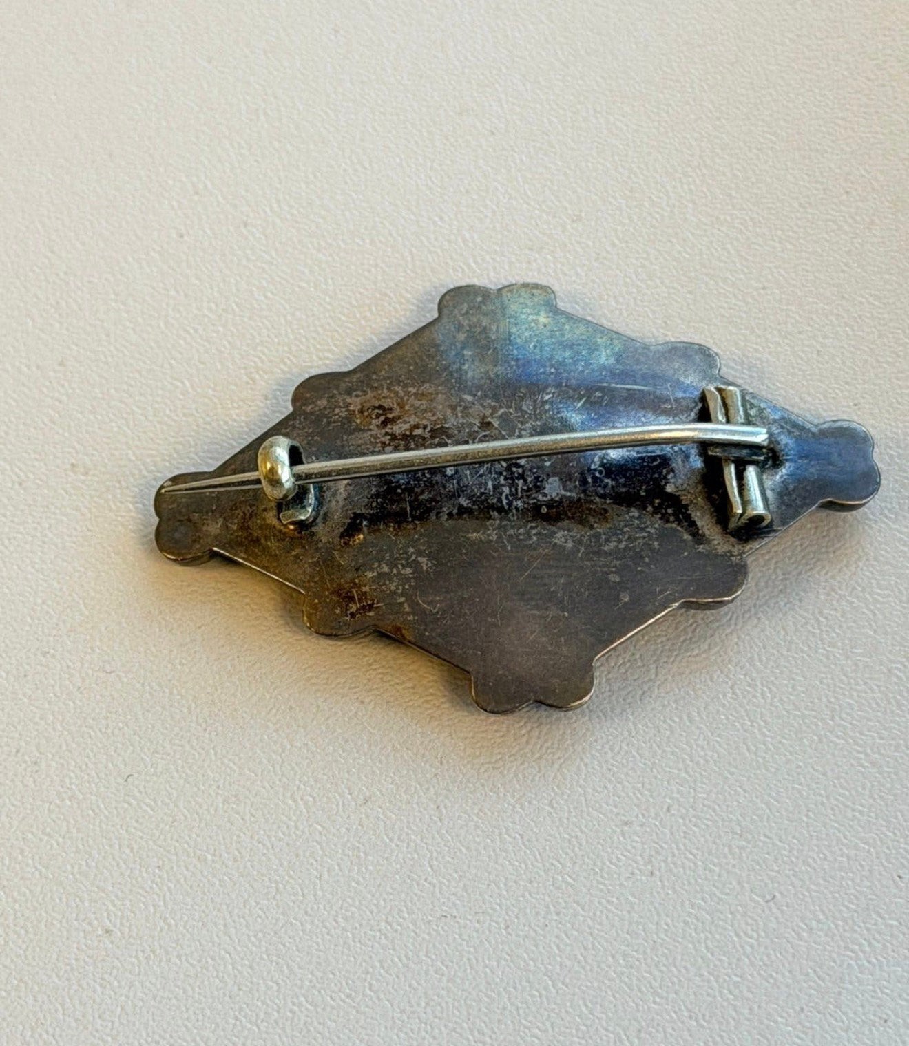 Antieke Victoriaanse Schotse Agaat Broche Zilver 4,5cm Etui, Ophalen of Verzenden, Zilver, Broche, Verguld
