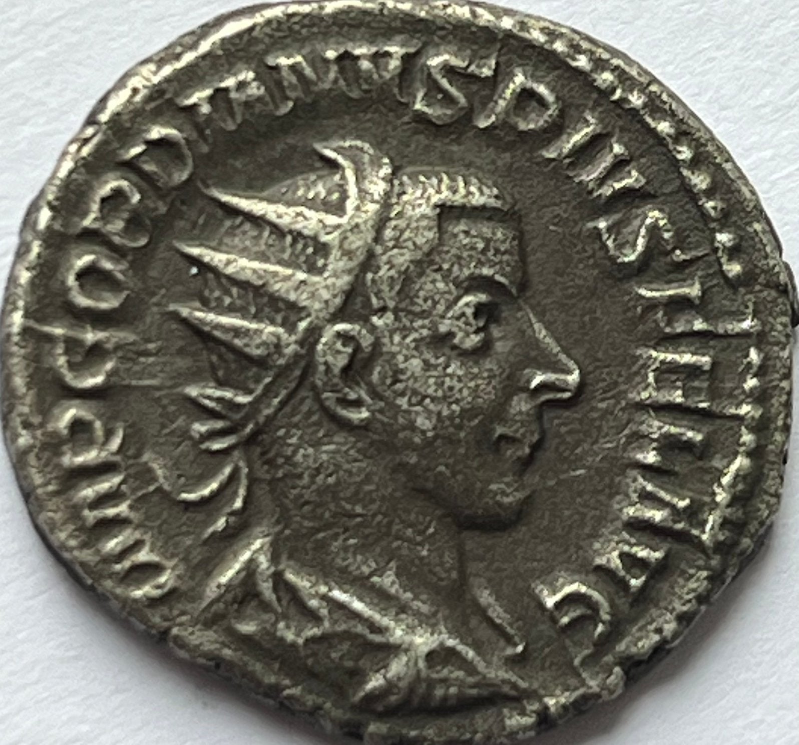 Romeinse antoninianus Gordanius III, Ophalen of Verzenden, Overige landen, Losse munt