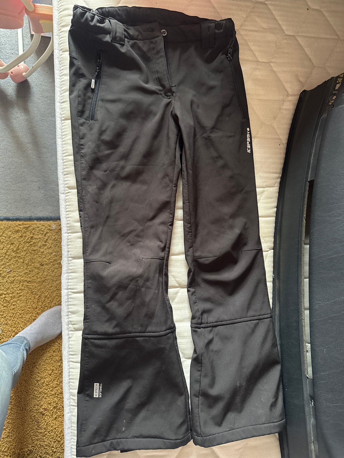 Icepeak softshell skibroek maat 152 (11-12 jaar), Ophalen of Verzenden, Gedragen, Maat 34 (XS) of kleiner, Broek