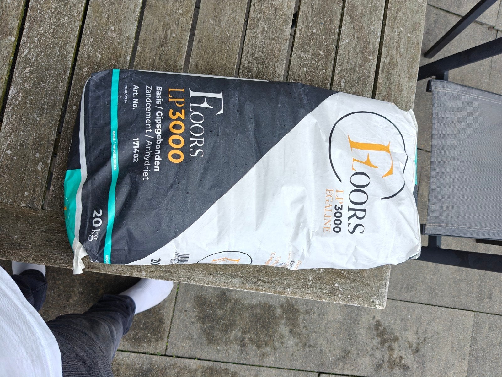 Floors LP3000 Egaline - 20 kg zak, Ophalen of Verzenden, Nieuw