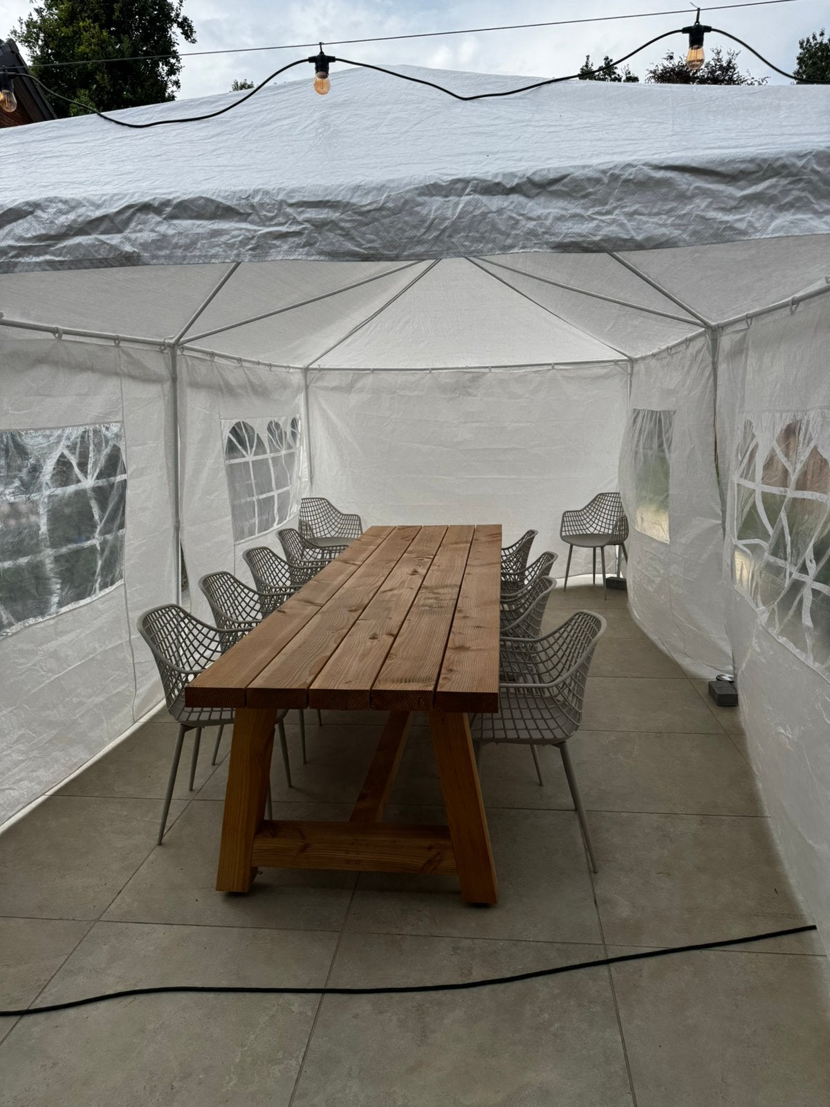 Partytent 3x6x2,5m, Tuin en Terras, Partytenten, Ophalen, Zo goed als nieuw, Minder dan 5 meter