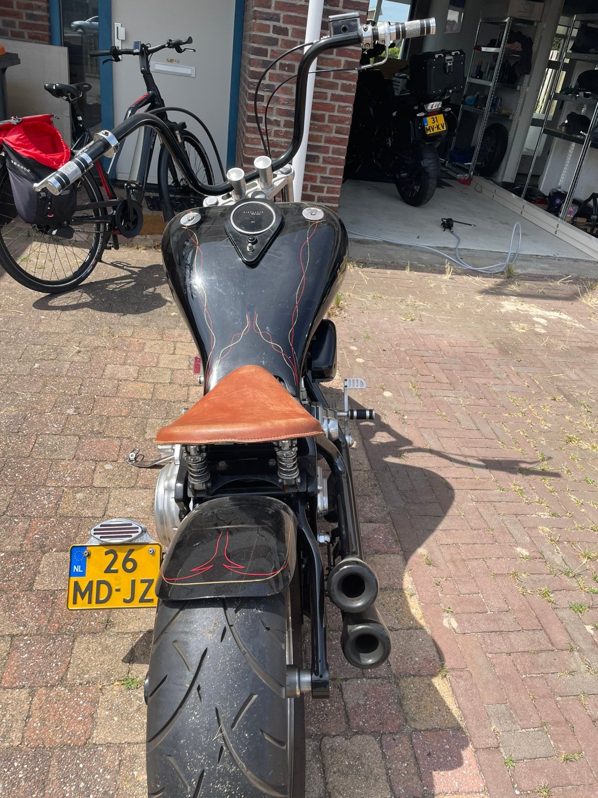 One of a kind professionele verbouwde harley davidson fatboy, Motoren, 2 cilinders, Chopper, Gebruikt, Particulier