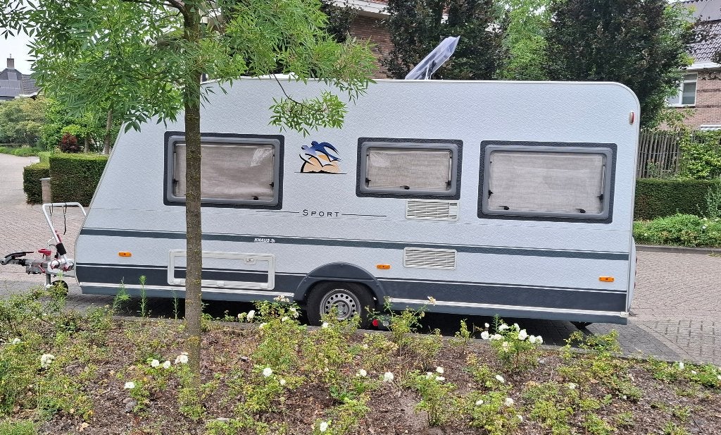 Knaus sport 450      "2005", Caravans en Kamperen, Omvormbare zithoek, Rondzit, 750 - 1000 kg, Particulier
