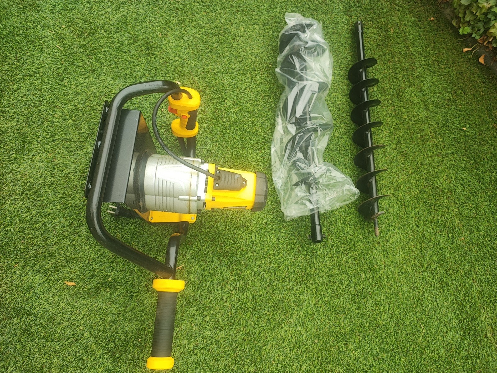 Powerplus POWXG5020 Grondboor - 1200 W, Ophalen, Gebruikt, 600 watt of meer, Overige typen