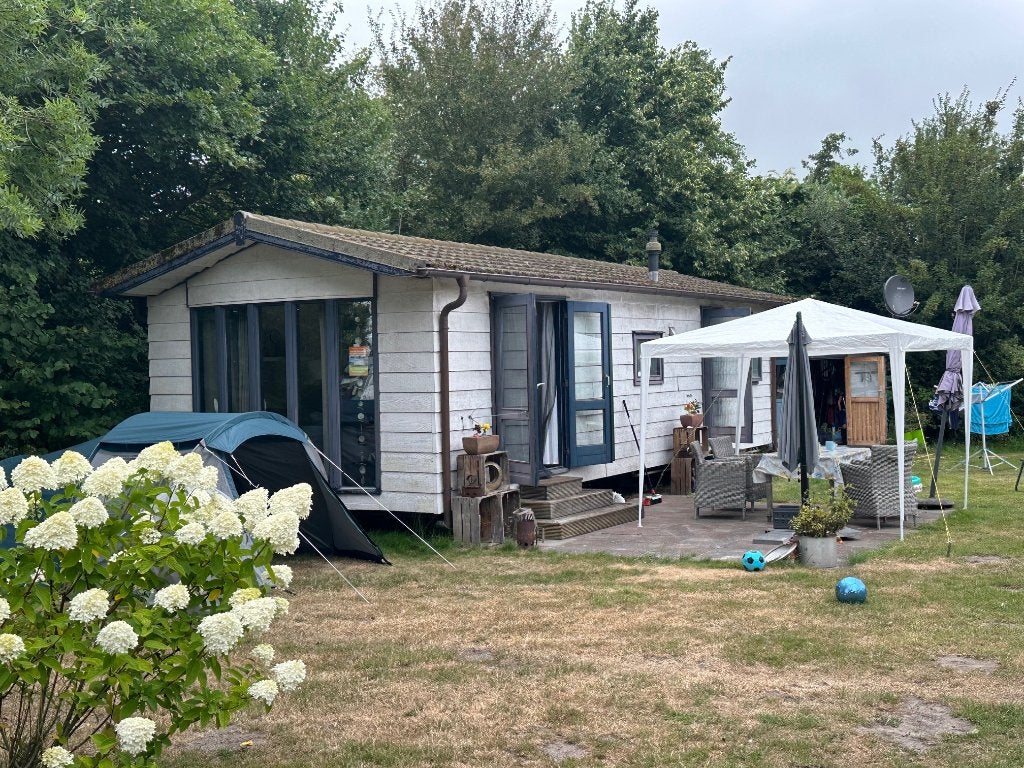 Chalet Dubbelglas met CV,  hoog plafond incl. transport NL♦️, Tot en met 4