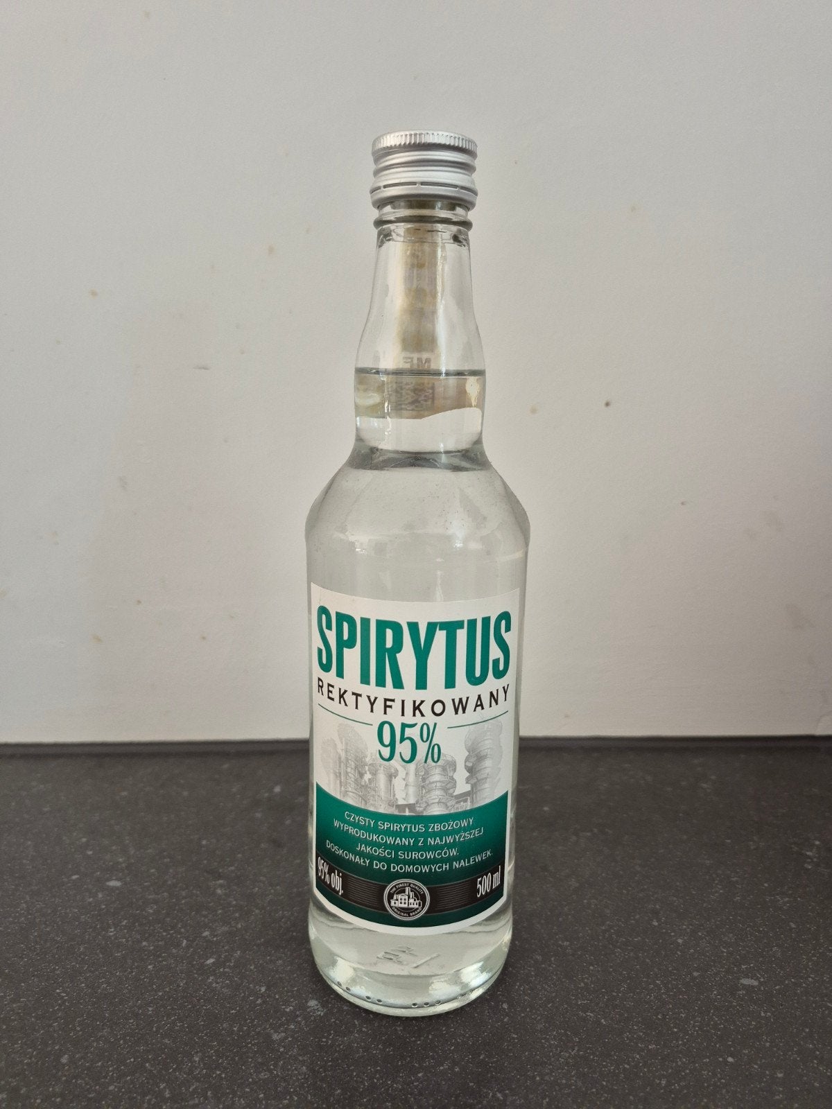 Spiritus Rektyfikowwany. 95% 500ML TEAB, Ophalen, Nieuw