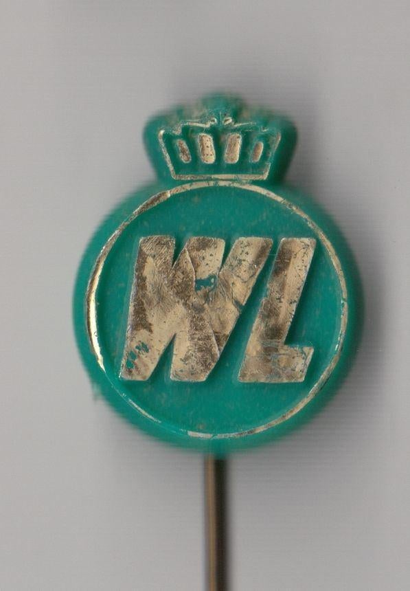 Wessanen Wormerveer WL Groen Veevoer speldje, Verzamelen, Gebruikt, Niet vindbaar, Niet vindbaar, Speldje of Pin