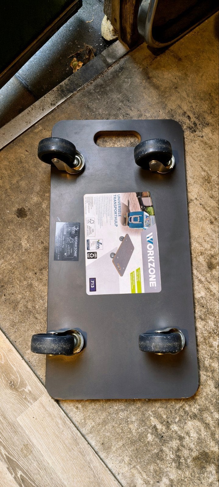 WORKZONE Universele Transporthulp - Max 250 kg, Ophalen