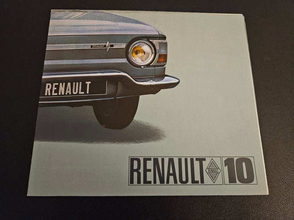 Brochure Renault 10 Major, Ophalen of Verzenden, Zo goed als nieuw, Renault