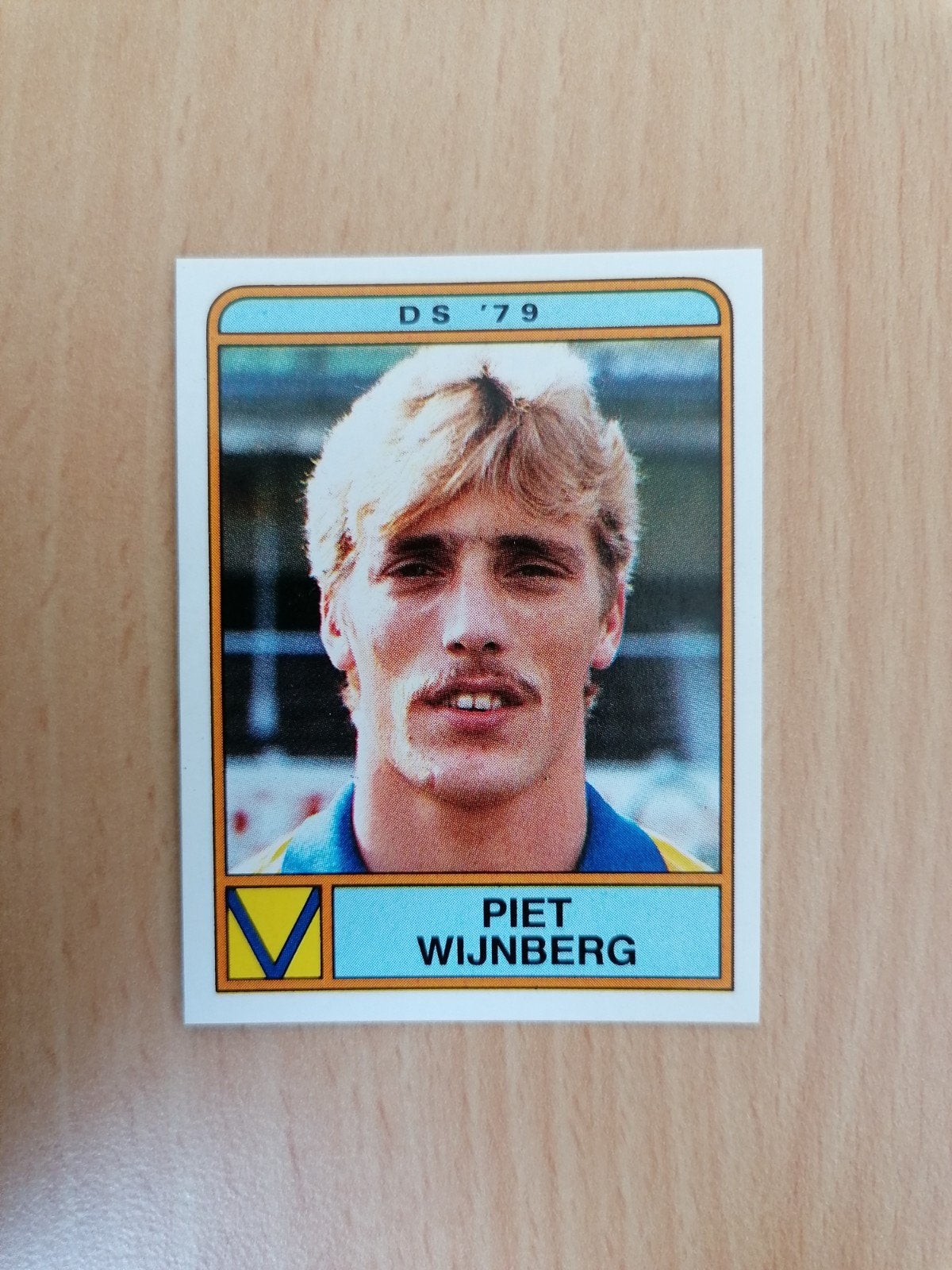 Panini Voetbal 84 #63 Piet Wijnberg-DS'79., Ophalen of Verzenden, Zo goed als nieuw, Plaatje