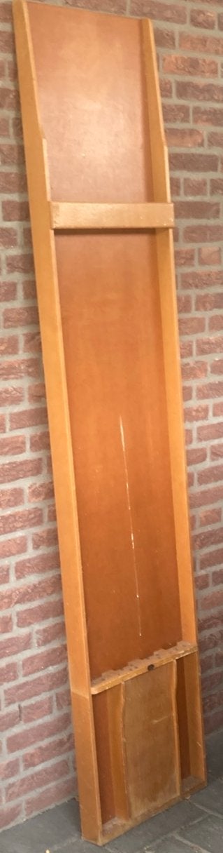 Homas Spelen Assen houten sjoelbak, Drie of vier spelers, Ophalen, Gebruikt