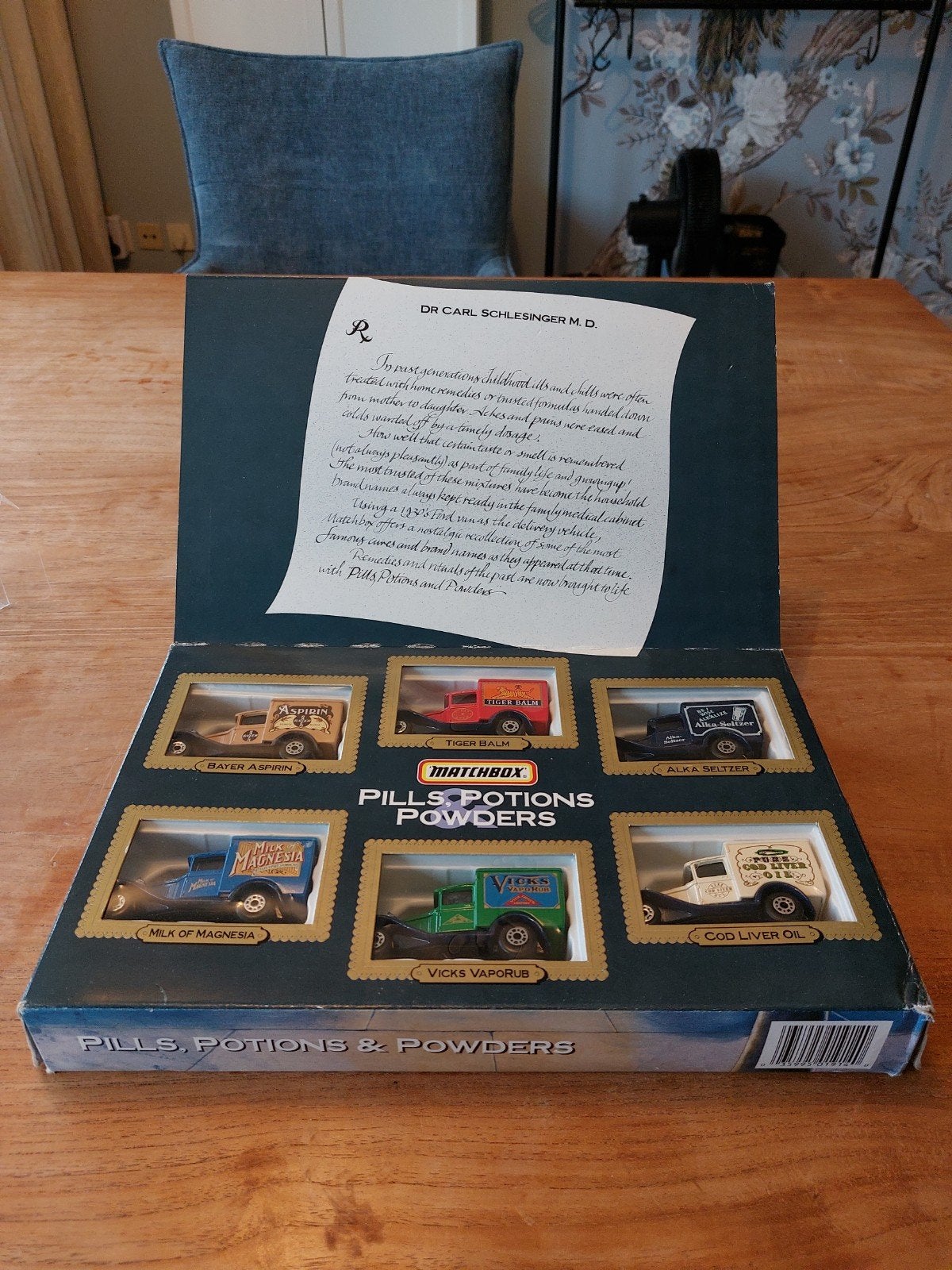 Matchbox Giftset Pills,Potions & Powders 1993 €12, Ophalen of Verzenden, Zo goed als nieuw