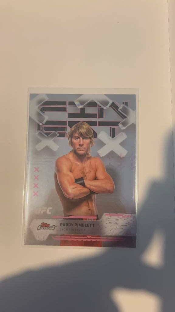 Paddy Pimblett | TOPPS UFC FINEST 2025, Ophalen of Verzenden, Nieuw, Losse kaart