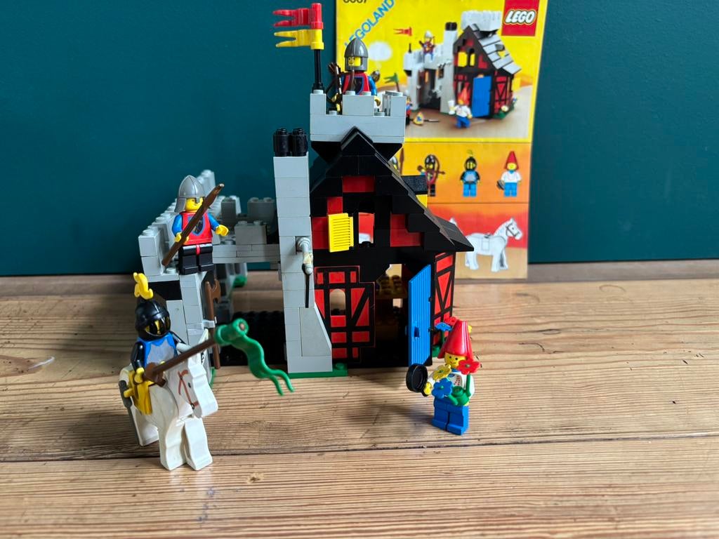 Lego 6067 Castle Lion Knights, Ophalen of Verzenden, Zo goed als nieuw