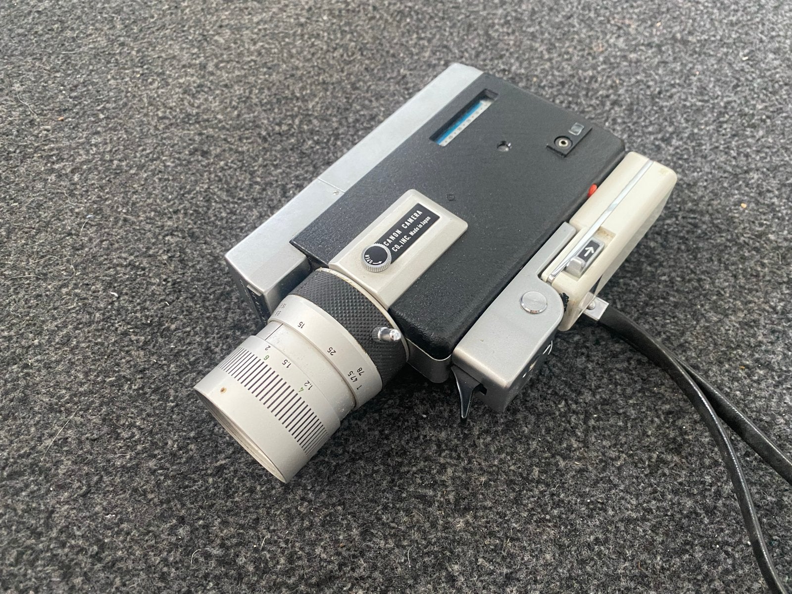 Vintage Canon Zoom 518 Super 8 Camera, Ophalen of Verzenden, 8mm, Camera