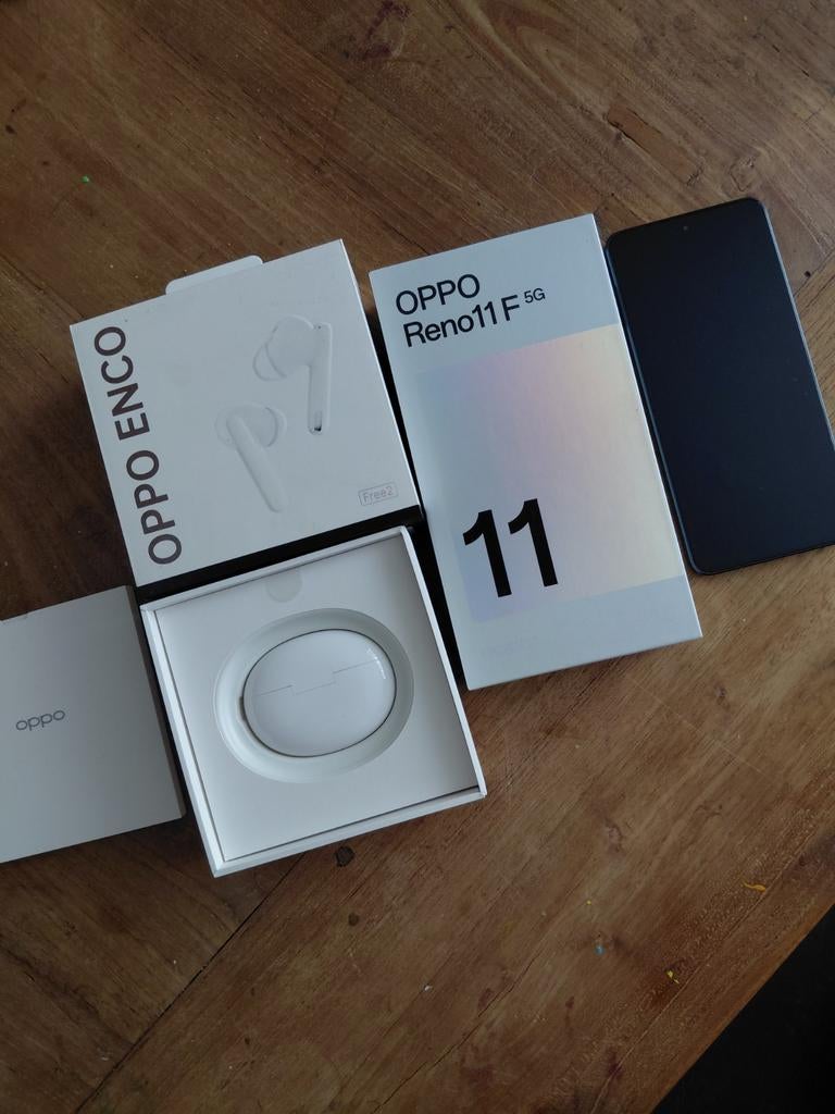 OPPO Reno 11 incl draadloze oortjes, Ophalen of Verzenden, Zo goed als nieuw, 6 megapixel of meer, Overige modellen