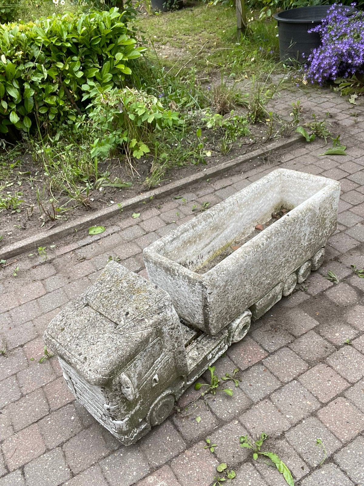 Tuin beelden, Tuin en Terras, Bloembakken en Plantenbakken, Ophalen, Gebruikt, Minder dan 30 cm, Rond