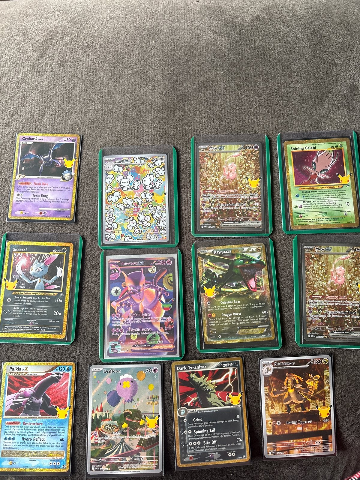 Pokémon Celebrations Kaarten Collectie - Diverse Rares, Ophalen of Verzenden, Zo goed als nieuw, Meerdere kaarten