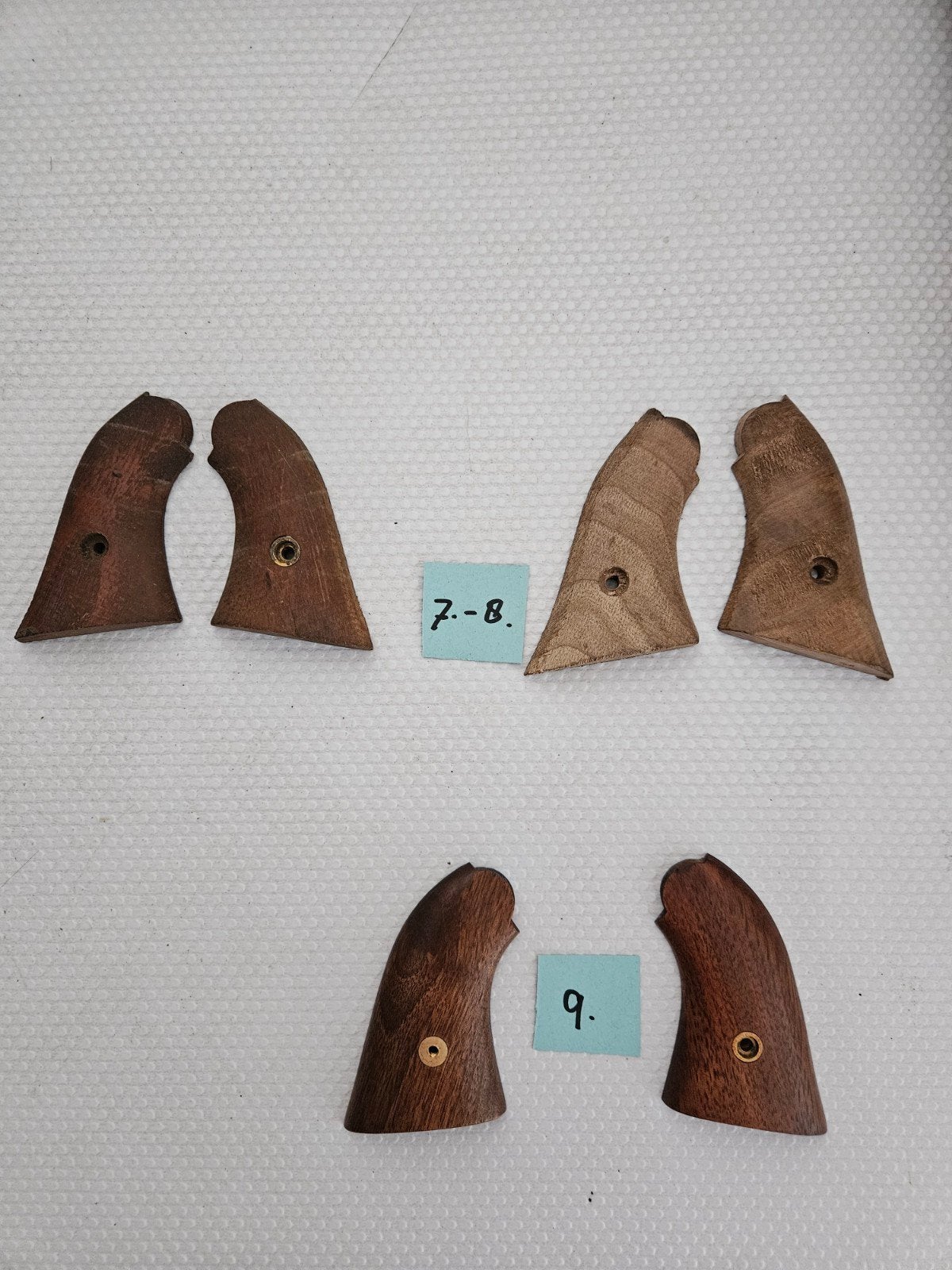 Losse kolfplaten voor grotere pistolen ,revolvers., Ophalen of Verzenden