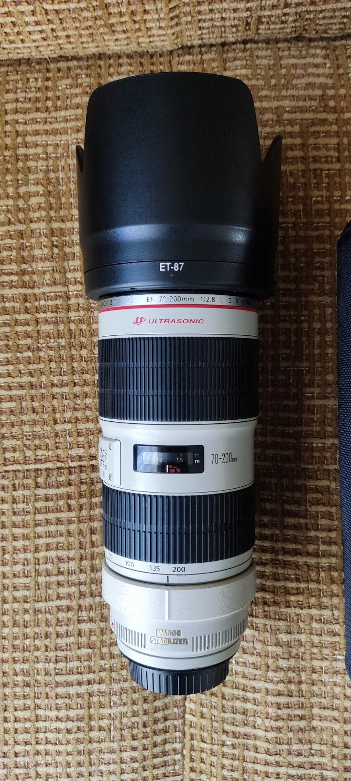 Canon EF 70-200MM 2.8 L IS Mark II Ultrasonic, Ophalen, Autofocus, Canon, Telelens