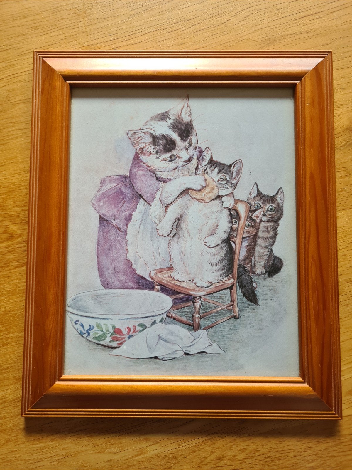 Beatrix Potter- poekie poes 25x30cm, Minder dan 50 cm, Gebruikt, Oorspronkelijke maker, Ophalen of Verzenden