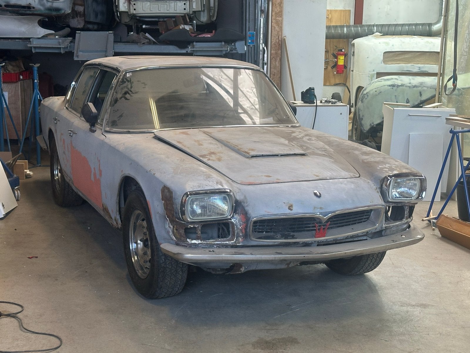 Maserati Quattroporte 1967 V8 | Motor loopt |, 8 cilinders, Handgeschakeld, Particulier, Sedan