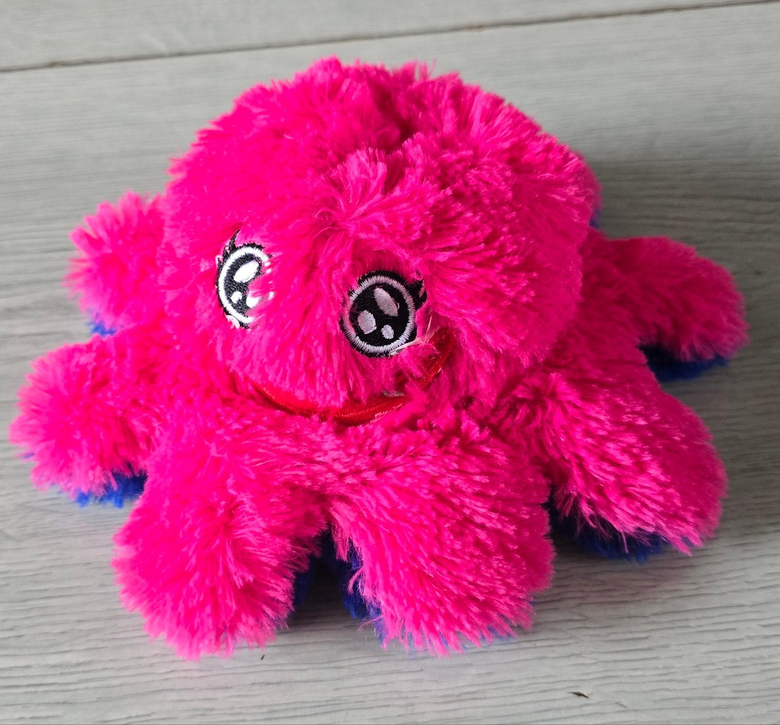 Omkeerbare knuffel huggy wuggy en kissy missy - blauw/roze, Kinderen en Baby's, Overige typen, Ophalen of Verzenden, Zo goed als nieuw