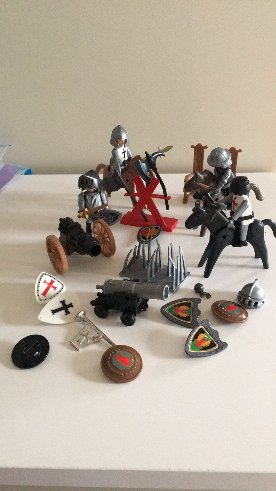 Vintage Playmobil Ridders en Kastelen Set - Gebruikt, Gebruikt, Complete set, Ophalen of Verzenden, Knights