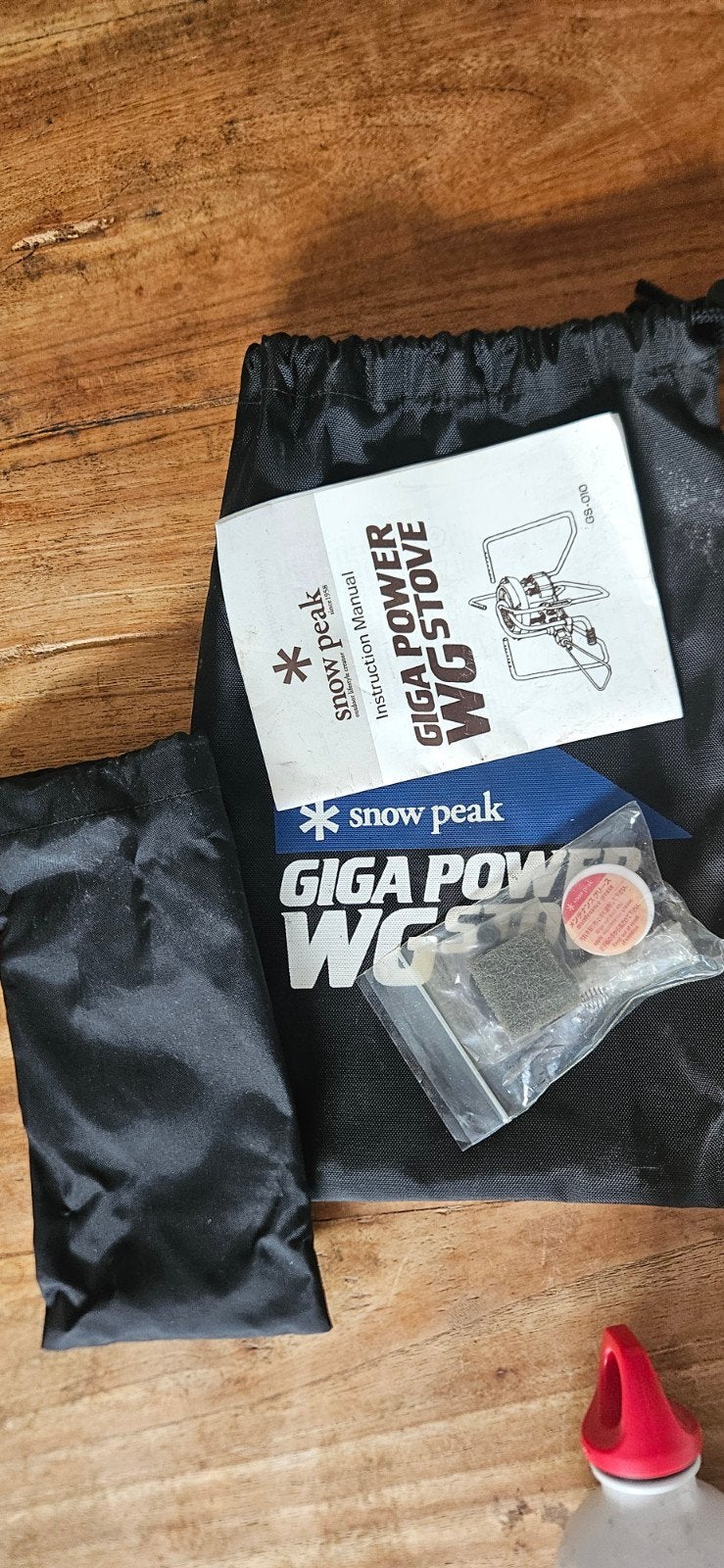 Snow Peak GigaPower WG Stove met brandstoffles, Ophalen of Verzenden, Gebruikt