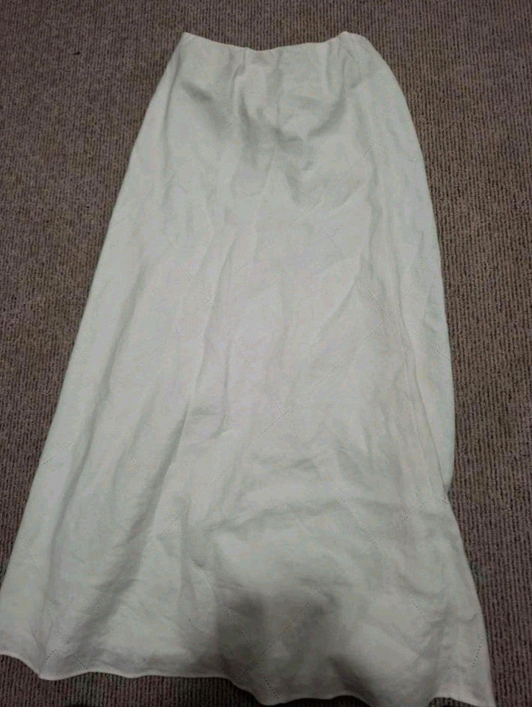 Alex & Co. Linnen Midi Rok Crème/Wit - Maat 34, Kleding | Dames, Wit, Ophalen of Verzenden, Zo goed als nieuw, Maat 36 (S)