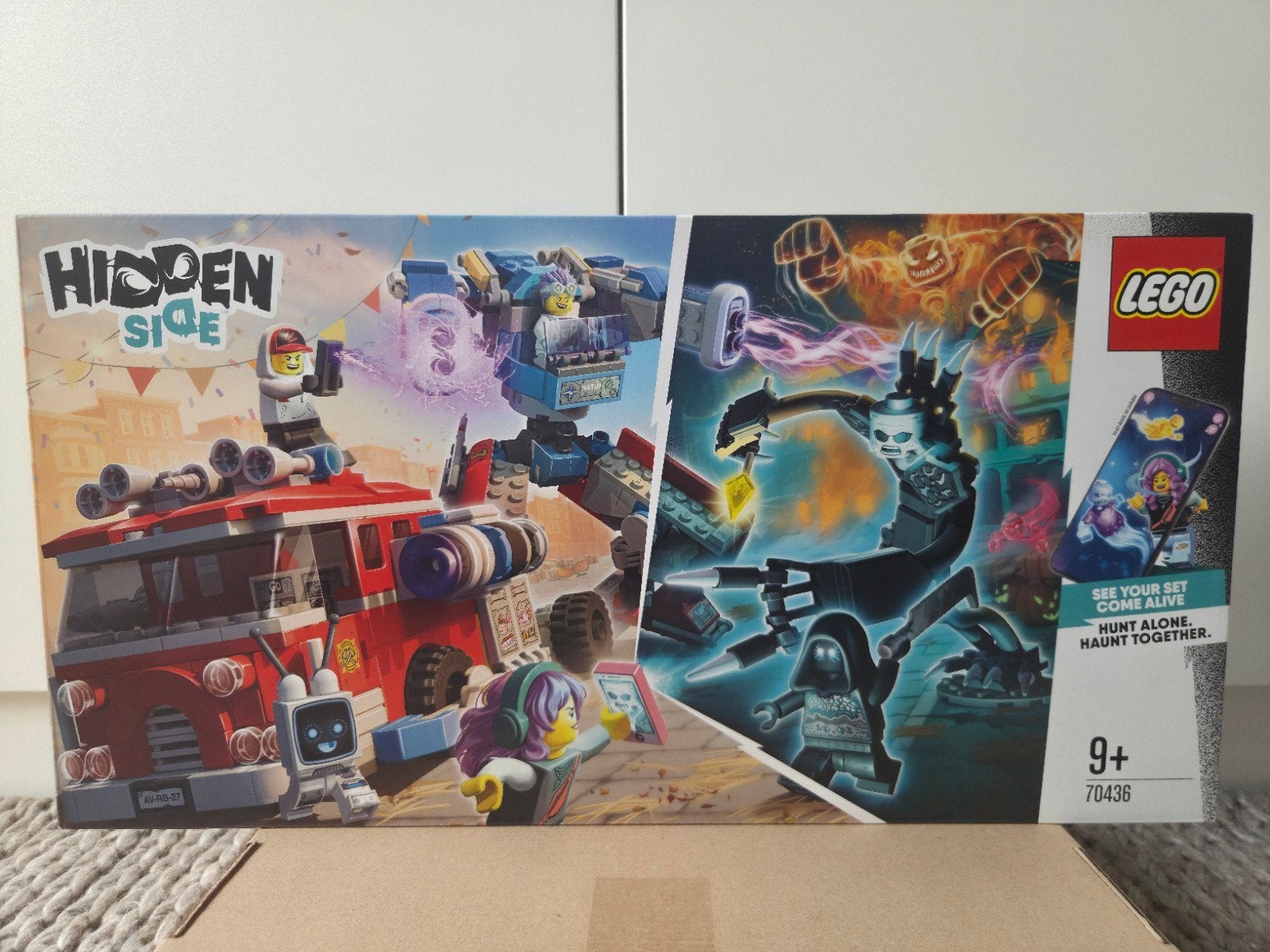 Lego Hidden Side 70436: Phantom Brandweerwagen, Lego, Nieuw, Ophalen of Verzenden, Complete set
