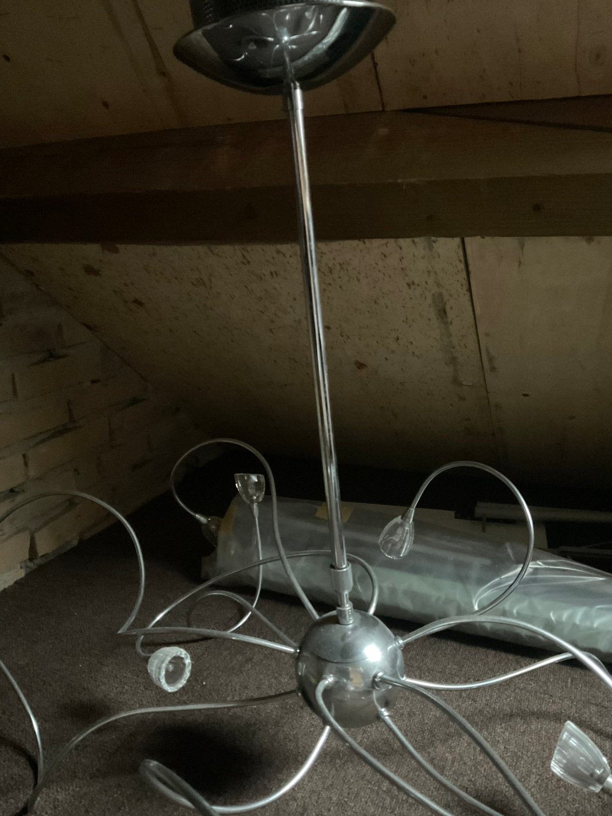 Hanglamp, Huis en Inrichting, Lampen | Kroonluchters, Ophalen, Zo goed als nieuw