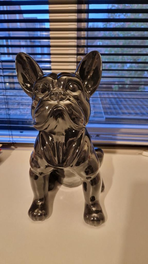 Franse bulldog beeld, Verzamelen, Beelden en Beeldjes, Ophalen of Verzenden, Zo goed als nieuw, Dier