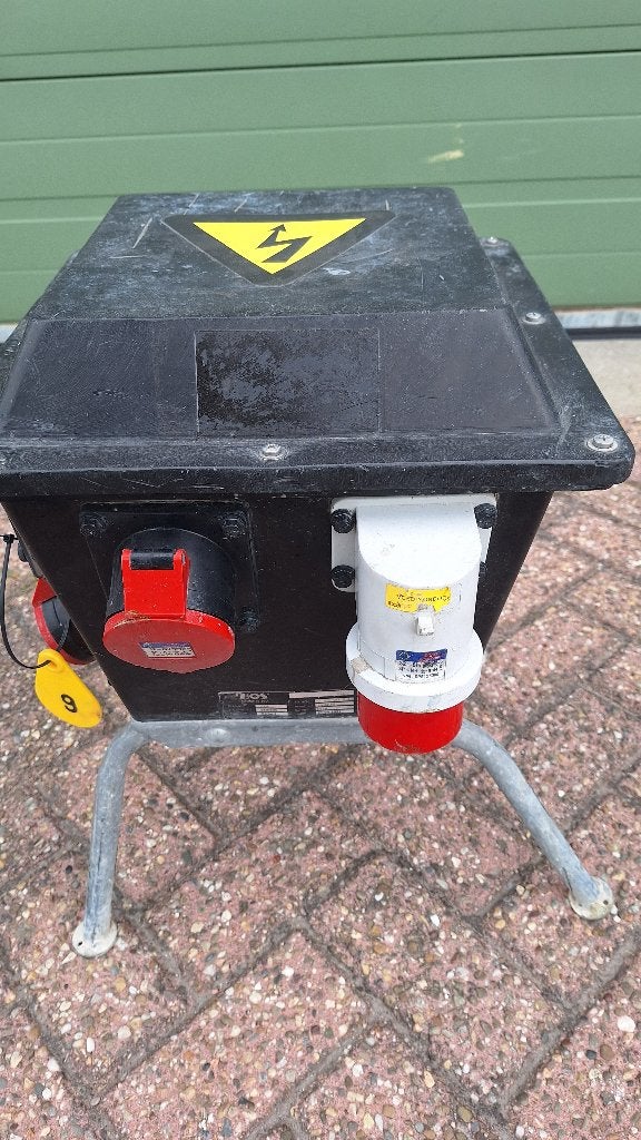 bouwstroomkast bouwpaddestoel stroomkast verdeelkast 32A, Ophalen, Gebruikt, Overige typen, Industriepark 2a 9351PA Leek