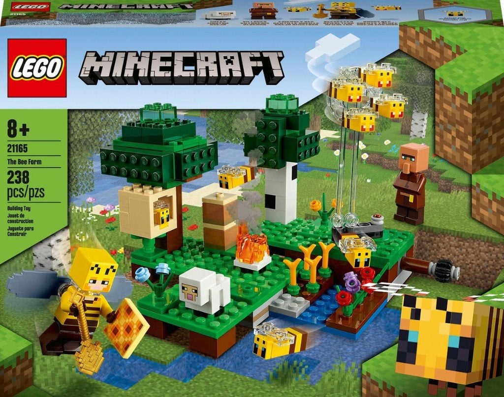 LEGO - The Bee Farm - 21165, Ophalen, Inclusief accessoires, Minecraft, Lego